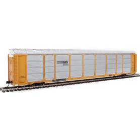 Walthers PROTO (HO) 89' Thrall Tri-Level Auto Carrier - Norfolk Southern Rack ETTX Flat