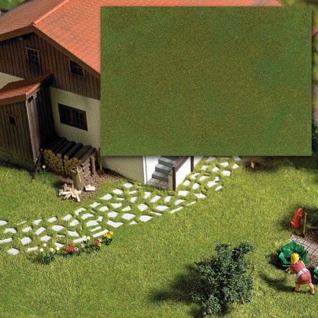 Busch 1318 (A) Spring Green/Yellow-Green - 1/32" 1mm Tall Fibers