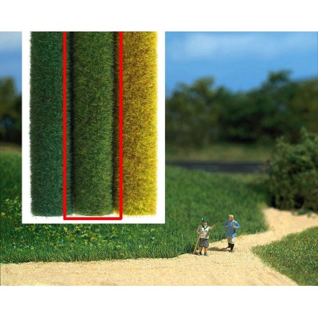 Busch 7211 (A) Grass Matting - Small (19-11/16 x 15-3/4")(50 x 40cm) Wild Grass