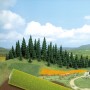Busch 7231 (A) Large Grass Mat (78-3/4 x 31-1/2")(200 x 80cm) Spring Green