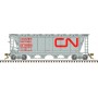 Atlas Master® (HO) Slab-Side Covered Hopper - Canadian National (12-Hatch, gray)
