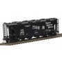 Atlas Master® (HO) Slab-Side Covered Hopper - Toronto, Hamilton & Buffalo (black, white)