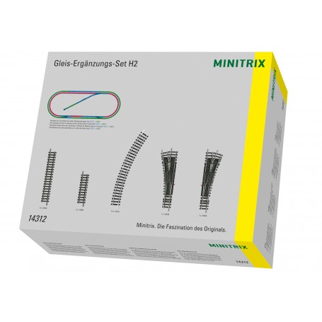 Trix 14312 (N) H2 Track Extension Set