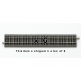 PIKO 55400 (HO) Box of 6 Roadbed A-Track Straight, 239mm/9.4"