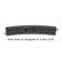 PIKO 55419 (HO) BOX OF 6 ROADBED A-TRACK CURVED TRACK, R9 35.7"/15°
