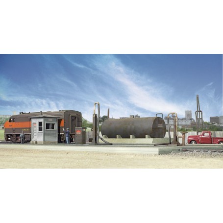Walthers Cornerstone 2908 (HO) Diesel Fueling Facility -- Kit