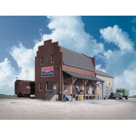 Walthers Cornerstone 3090 (HO) Columbia Feed Mill -- Kit