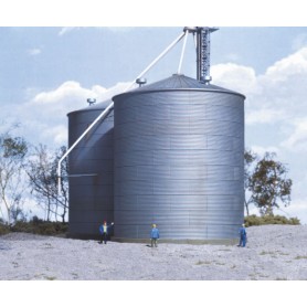 Walthers Cornerstone 3123 (HO) Big Grain Storage Bin -- Kit