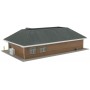 Walthers Cornerstone 3537 (HO) Modern Gas Station -- Kit
