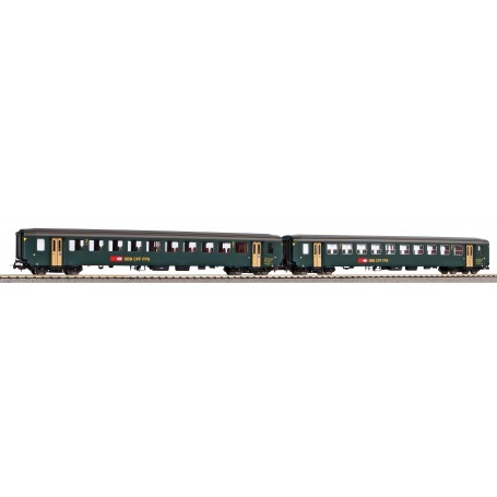 PIKO 96786 (HO) Set of 2 passenger cars (SBB) EW I-Wagen B