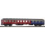 Piko Expert 59625 (HO) ARm216 (DB) UIC-X Express train car 2.class/Buffet- Era IV
