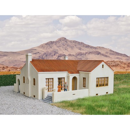 Walthers Cornerstone 3785 (HO) Mission-Style Bungalow House -- Kit