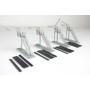 Walthers Cornerstone 4037 (HO) Modern Loading Racks pkg(4) -- Kit