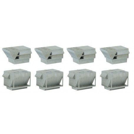 Walthers Cornerstone 4077 (HO) HVAC Units -- Kit