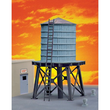 Walthers Cornerstone 3507 (HO) Wooden Water Tank pkg(3) -- Kit