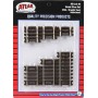 ATLAS 524 (HO) Code 83 Snap Track® - Straight Sections -- 10-Piece Assortment