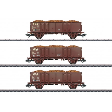 Märklin 46019 (HO) type Eo (NS) high side gondolas