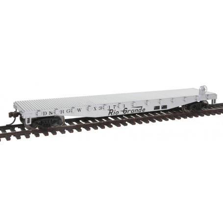 WALTHERS TrainLine 1462 (HO) Flatcar - Denver & Rio Grande Western™