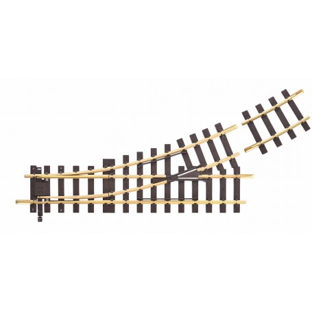 Piko 35228 (G) R3 Manual Switch Left 22.5° Track