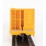 Walthers Mainline (HO) 60' Pullman-Standard Bulkhead Flatcar (48' IL), Trailer-Train (Yellow)