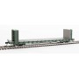 Walthers Mainline (HO) 60' Pullman-Standard Bulkhead Flatcar (48' IL), Weyerhauser