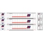 Athearn (N) 48' Container, BN (3 pack)
