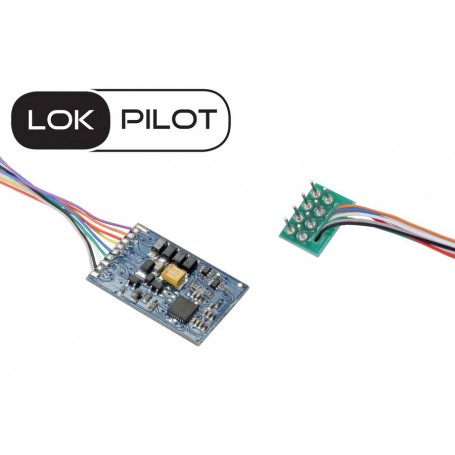 ESU 59020 LokPilot 5 Basic, 8-pin NEM652, Gauge H0, 0