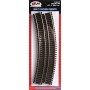 ATLAS 532 (HO) CODE 83 SNAP TRACK® - Curved 18" Radius pkg(6)