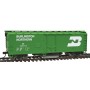 WALTHERS TrainLine 1753 (HO) Track Cleaning Boxcar -- Burlington Northern