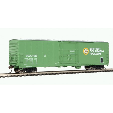 WALTHERS TrainLine 1800 (HO) Insulated Boxcar -- British Columbia Railway