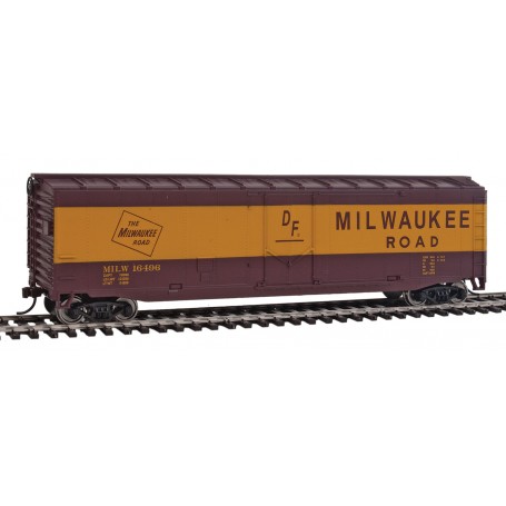 WALTHERS TrainLine 1405 (HO) Boxcar - Milwaukee Road 8491