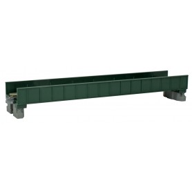 KATO 20-451 (N) Single-Plate Girder Bridge - 7-5/16"/186mm -- Green