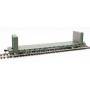 Walthers Mainline (HO) 60' Pullman-Standard Bulkhead Flatcar (48' IL) Weyerhaeuser, CLC