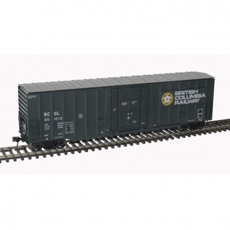 Atlas Master® (HO) NSC 5111 50' PD Box Car - British Columbia Railway  BCOL