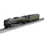 KATO 126-0403 (N) FEF-3 Steam Locomotive, Union Pacific 8444 (Greyhound 2-Tone Gray)
