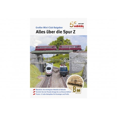 50 Years of Mini-Club Everything about Z Gauge, book - Märklin