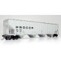 Rapido 157005A (HO) Procor 5820 Covered Hopper: UNPX - Procor Low Black Solid: Single Car