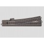 Märklin 24712 (HO) 3-Rail C Track -- RightHand Wide Radius Turnout