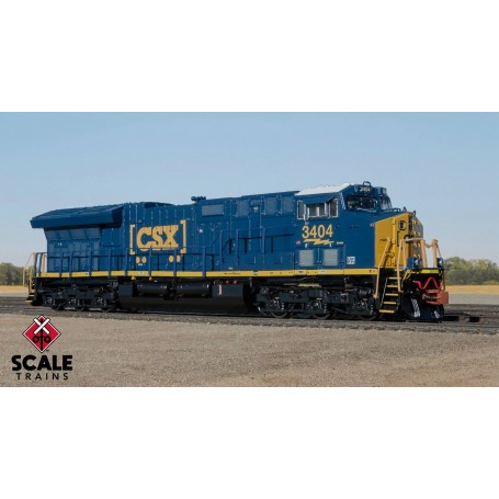 ScaleTrains Rivetcounter (N) ET44, CSX 3451 /Boxcar Logo - DCC/sound