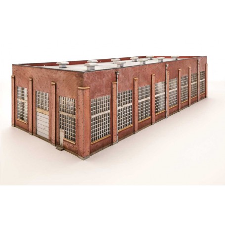 933-2902 Walthers HO Cornerstone Series(R) Engine Servicing Facility Series (Machine Shop) - Kit - T and K Hobby