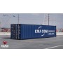 ScaleTrains Operator (HO) CIMC 40’ Modern Angled Container, CMA CGM