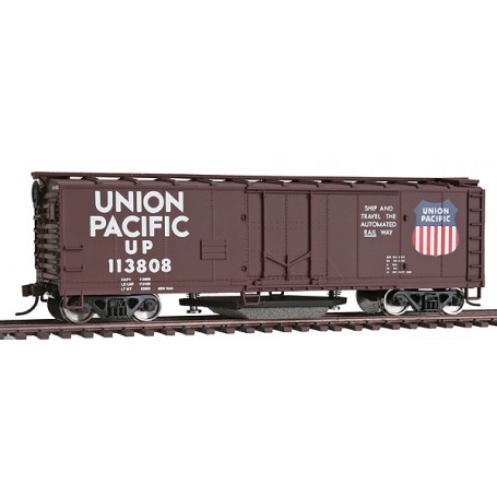 WALTHERS Trainline 1756 (HO) Track Cleaning Boxcar -- Union Pacific®