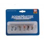 Walthers SceneMaster 6022 (HO) Construction Workers pkg(6) - Set 1