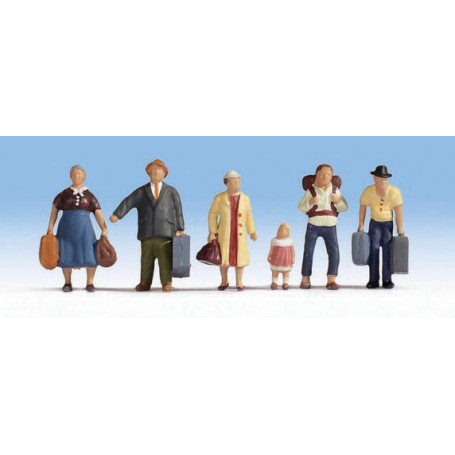 Walthers SceneMaster 6040 (HO) Passengers pkg(6) -- Ready to Board