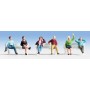 Walthers SceneMaster 6059 (HO) Seated People pkg(6) -- Set 3