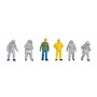 Walthers SceneMaster 6089 (HO) Working People -- Blast Furnace Crew pkg(6)