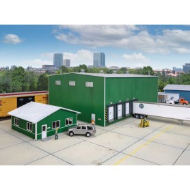 Walthers Cornerstone® 4080 (HO) Steel Warehouse -- Kit