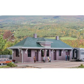 Walthers Cornerstone® 4054 (HO) Pella Depot -- Kit