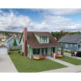 Walthers Cornerstone® 3797 (HO) Craftsman Bungalow -- Kit
