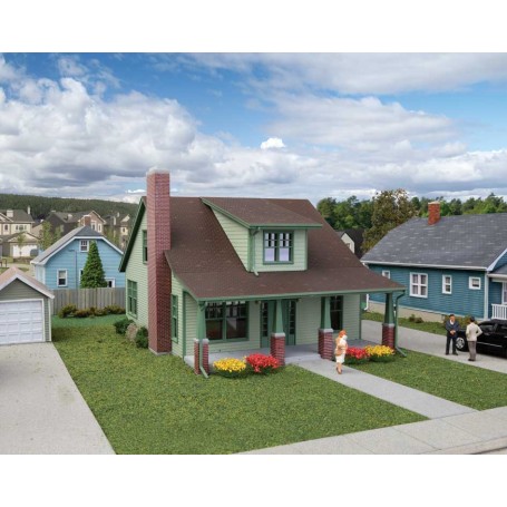 Walthers Cornerstone® 3797 (HO) Craftsman Bungalow -- Kit